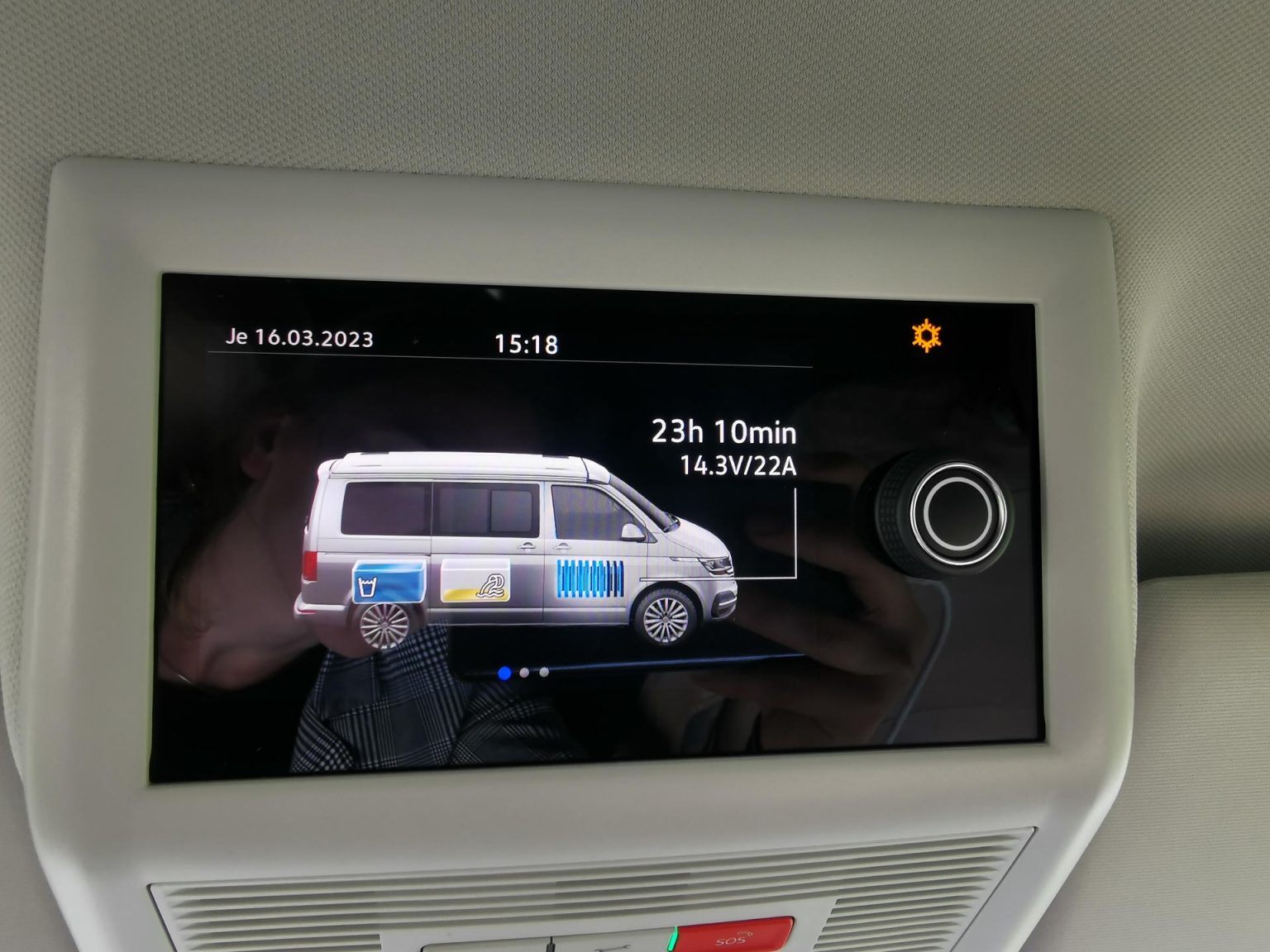 Volkswagen California T6.1 - Ecran de bord